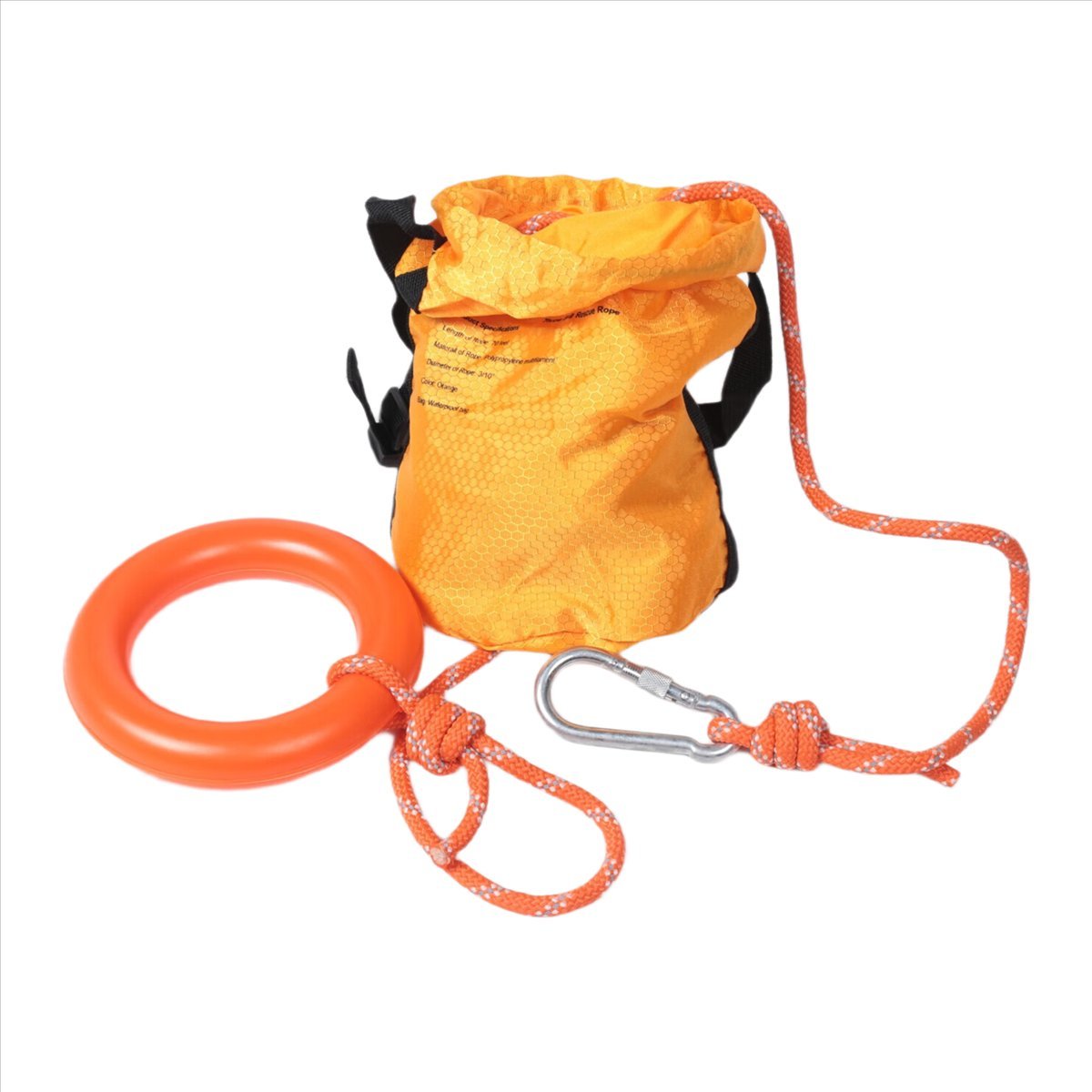 حبل إنقاذ عاكس جديد مع حقيبة ر - مراجعة Rescue Rope Throw وسعره