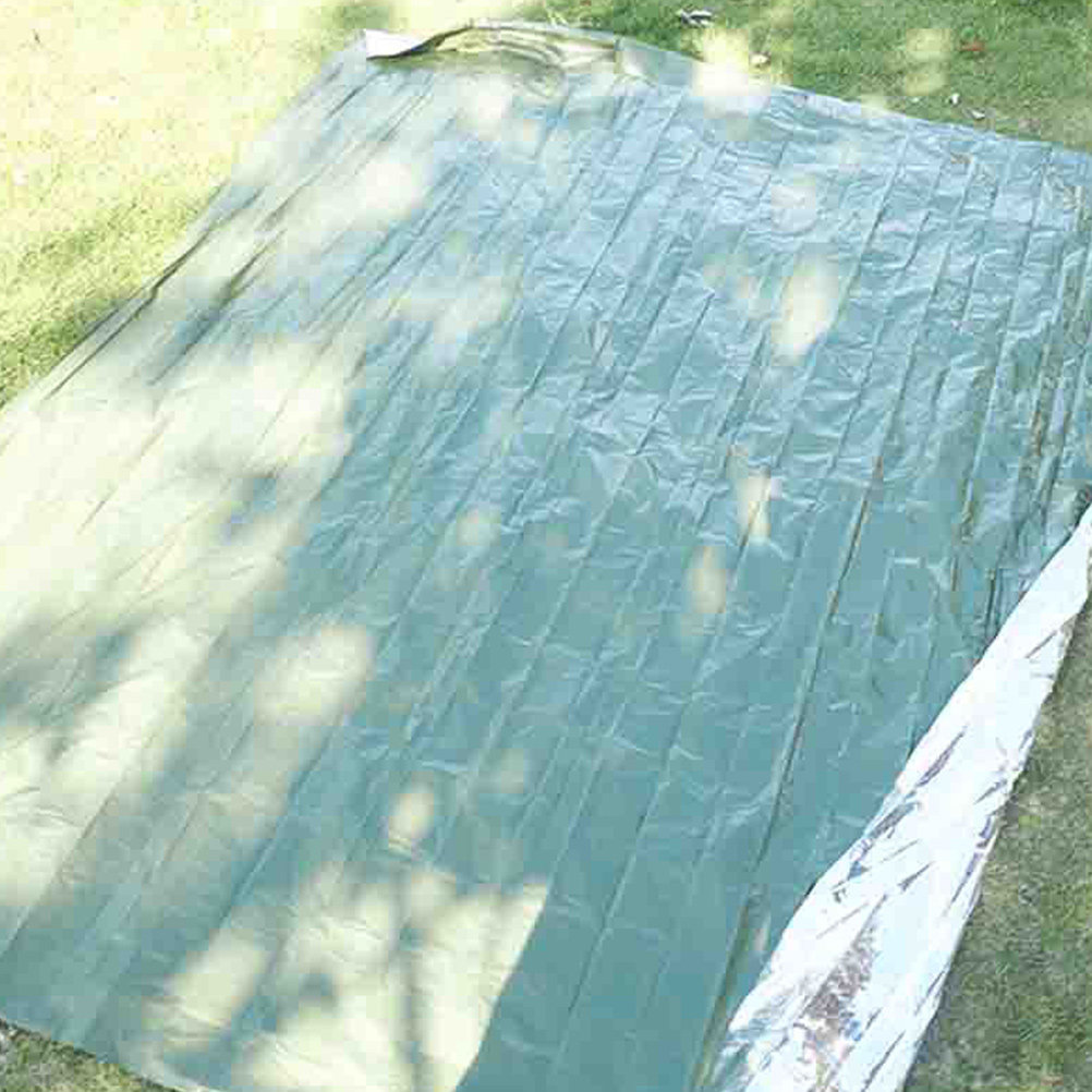 3 قطع من بطانيات الطوارئ الخار - مراجعة Survival Blanket Reflective وسعره
